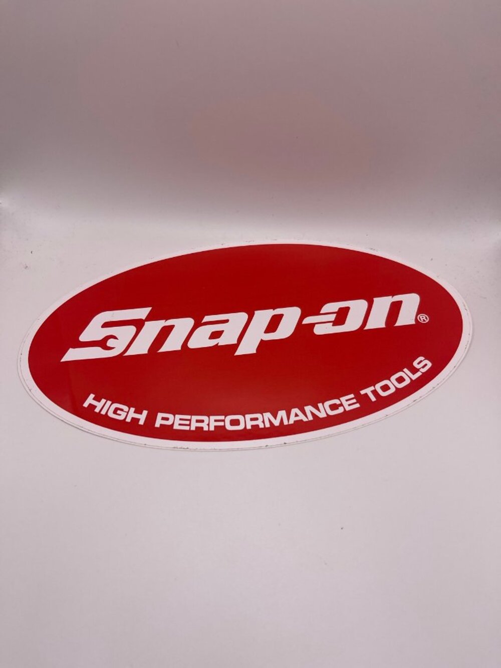 Snap-on Tools High Performance Red Oval Sticker Small New